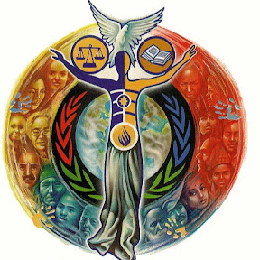 International Cultures Celebration legacy seal featuring faces of past participants encircling the central figure